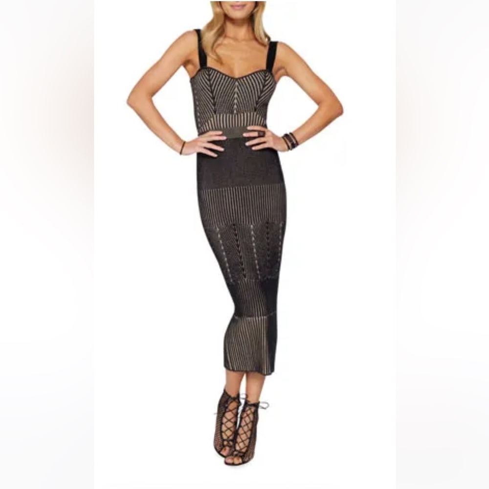 Ramy Brook Lisa Striped Pencil Skirt